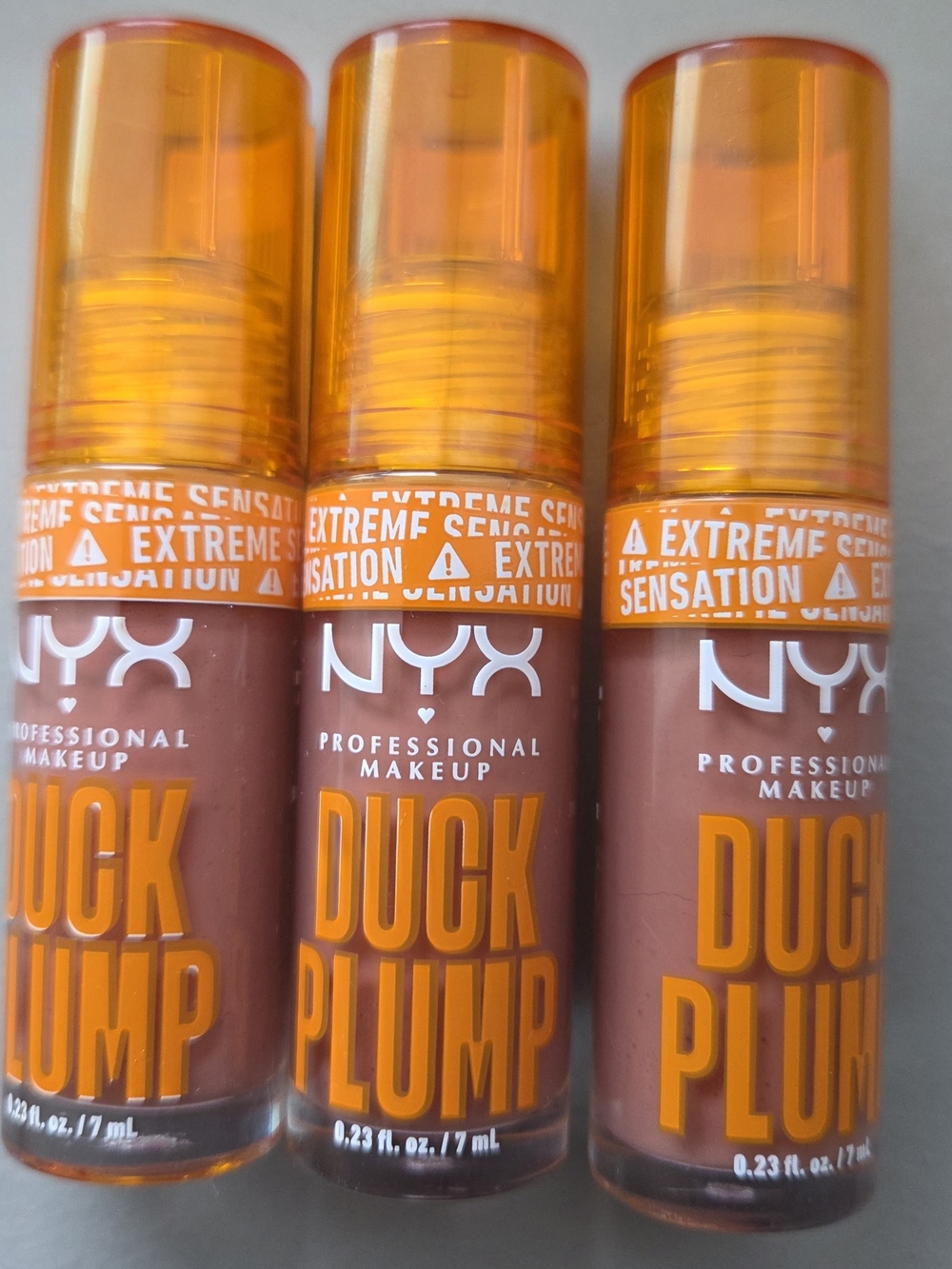 NYX Duck Plump Lip Gloss - Warm Brown